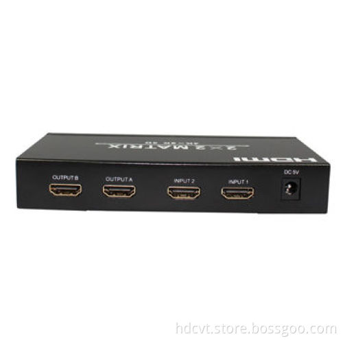 2*2 HDMI 1.4 Matrix, 4K*2K, 3D